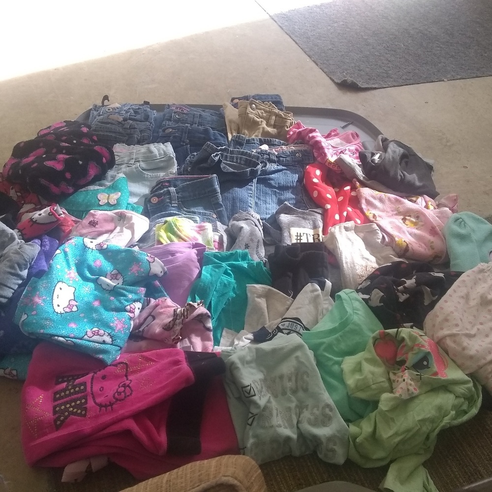 Bundle of little girls Clothing